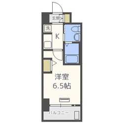 エステムコート難波WEST-SIDE IV ザ・フォースの物件間取画像